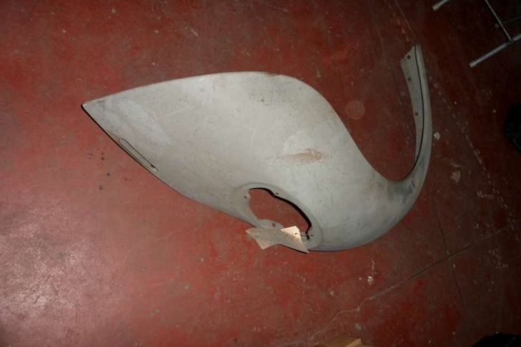 Achterspatbord links kever 73