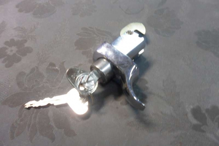 Achterklepslot met montage 1 gat