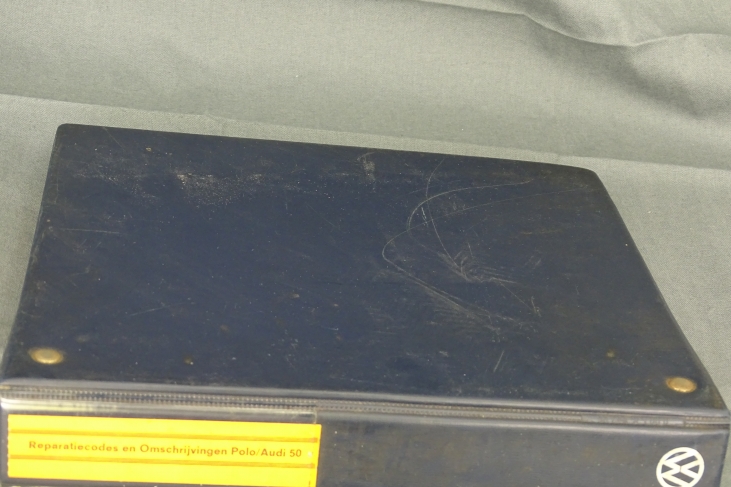 Boekje reparatiecodes en omschrijvingen Polo Audi 50