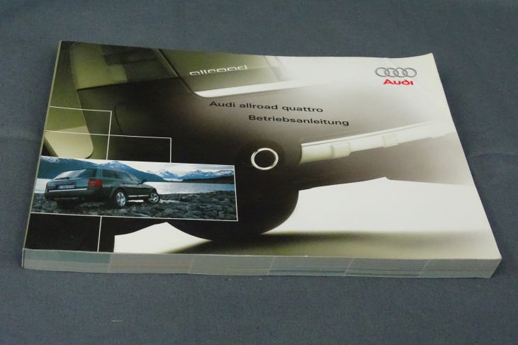 Handleiding Audi A6 Allroad Quattro Duits