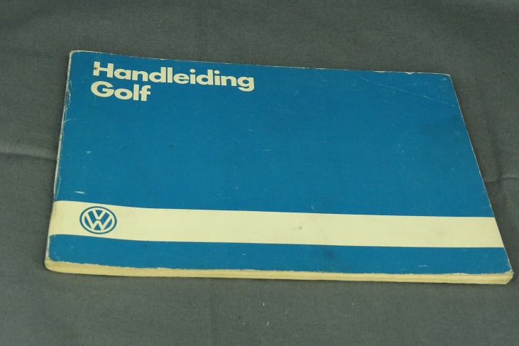 Handleiding Vw Golf 2 2/86 Nederlands