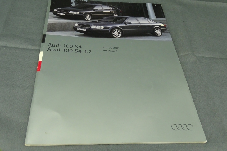 Folder Audi 100 S4  1994 Nederlands