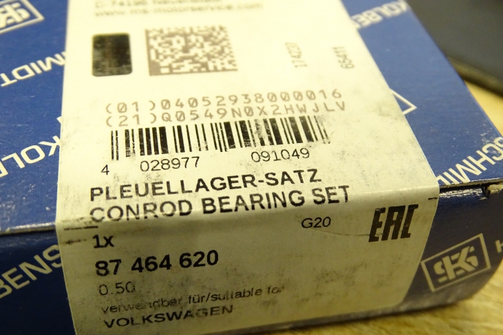 Kolbenschmidt 87464620 drijfstanglagers overmaat 0,50